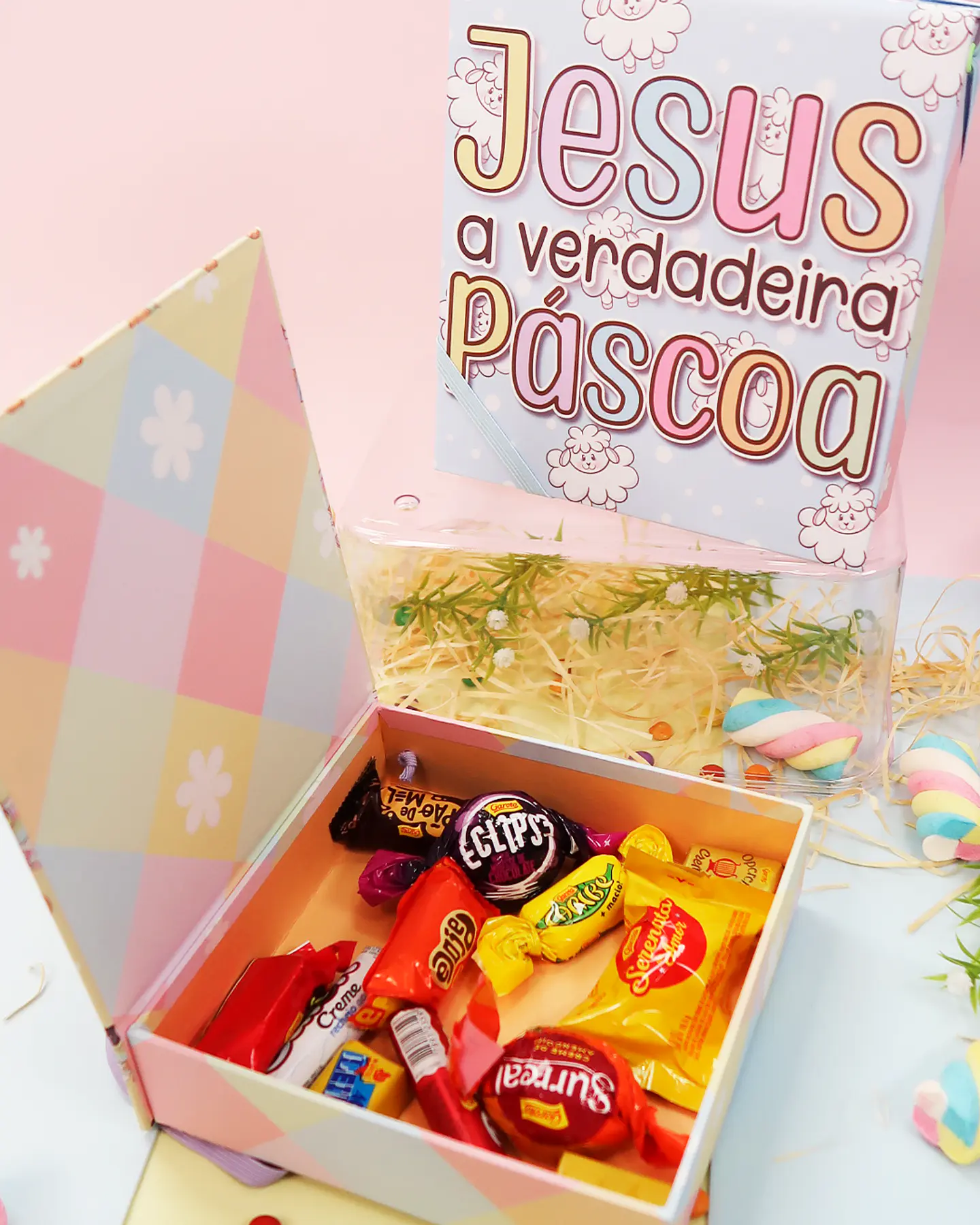 Kit Digital Páscoa Mimos Prontos Arquivos em Png 9