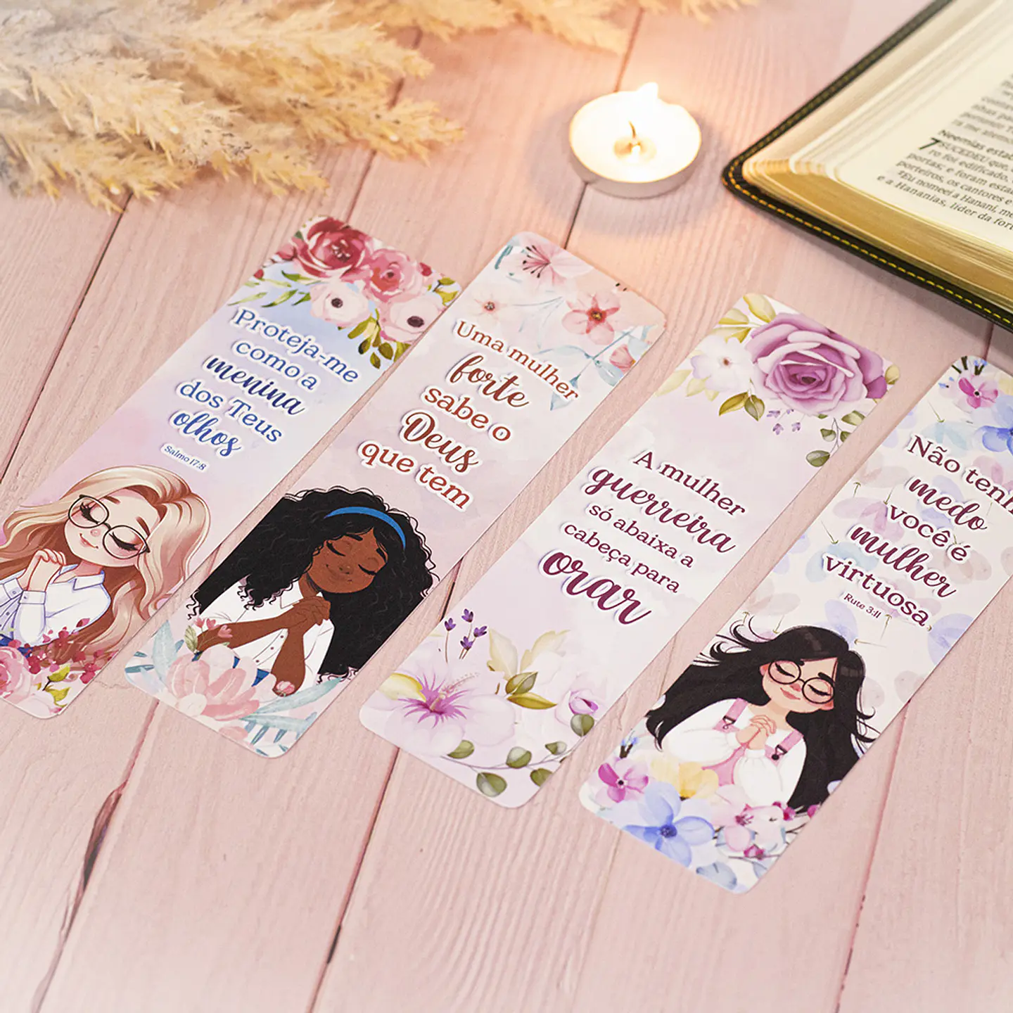 Kit Digital Mulher Cristã Mimos Arquivos em Png 7