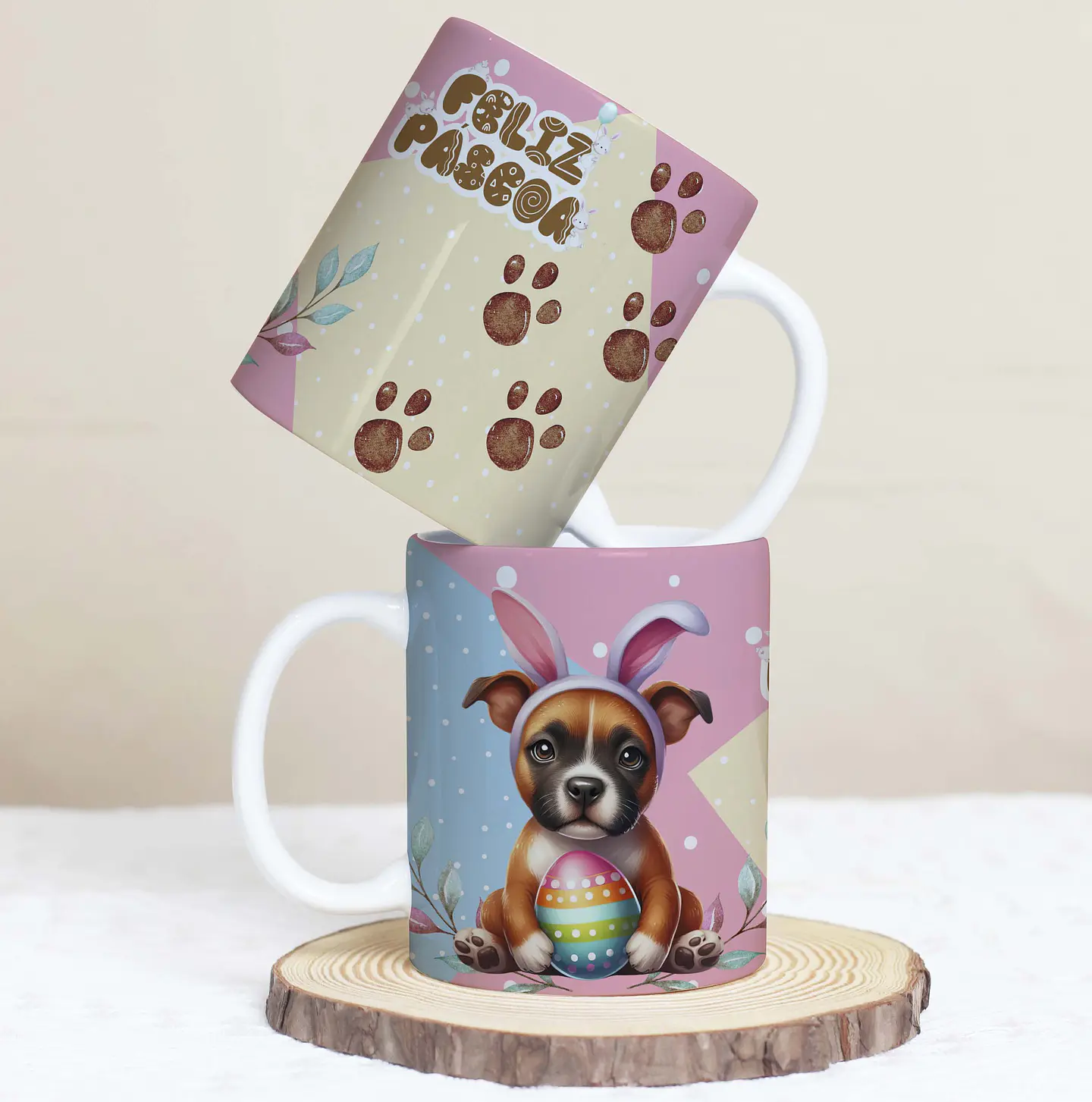 30 Artes para Caneca Páscoa Pets Arquivos em Jpg  9