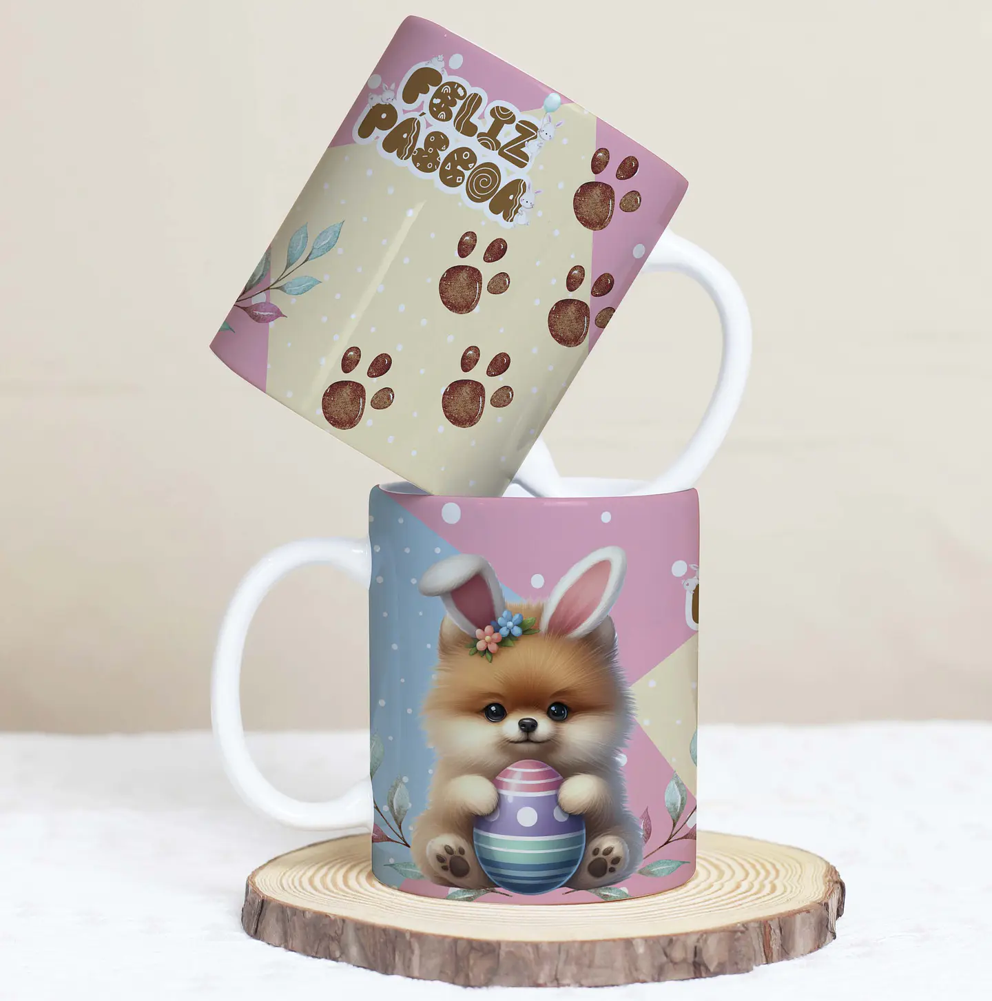 30 Artes para Caneca Páscoa Pets Arquivos em Jpg  10