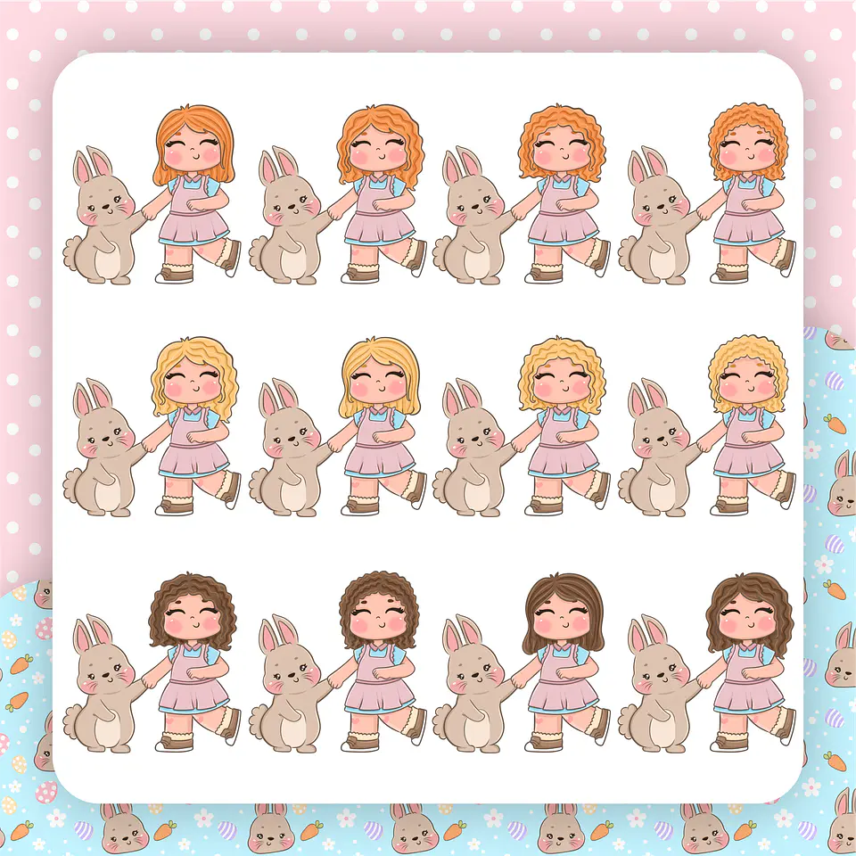 Kit Digital Mimos Páscoa Delicada Arquivos em Png 4