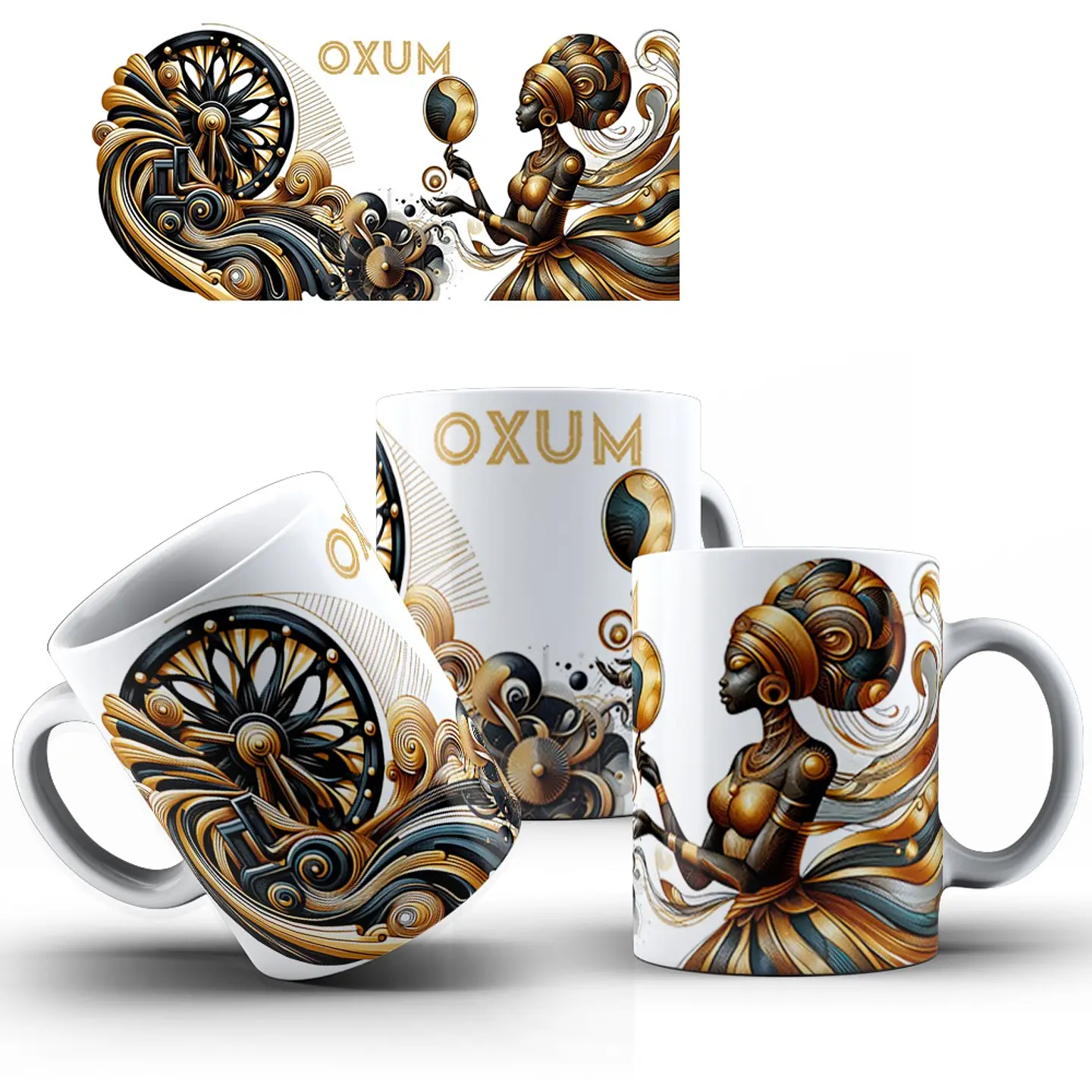 13 Artes para Caneca Orixás Arquivos em Jpg 6