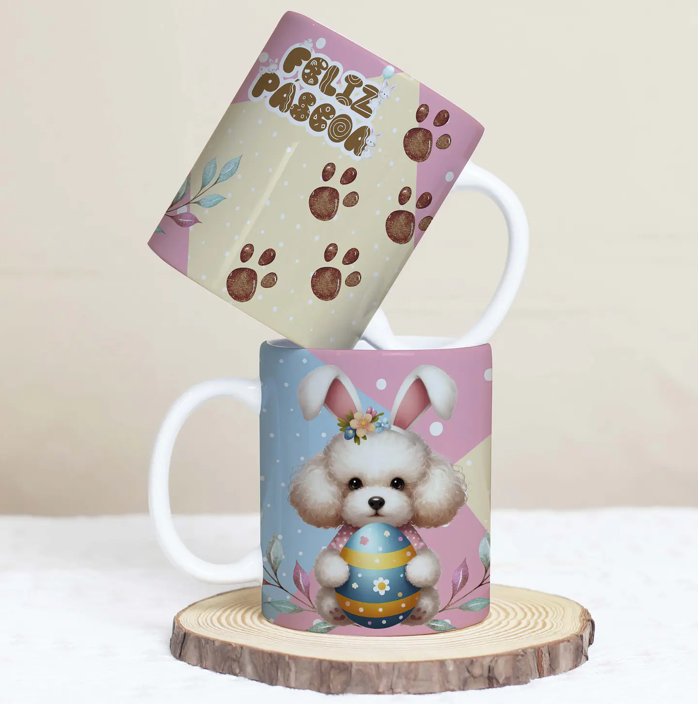 30 Artes para Caneca Páscoa Pets Arquivos em Jpg  15