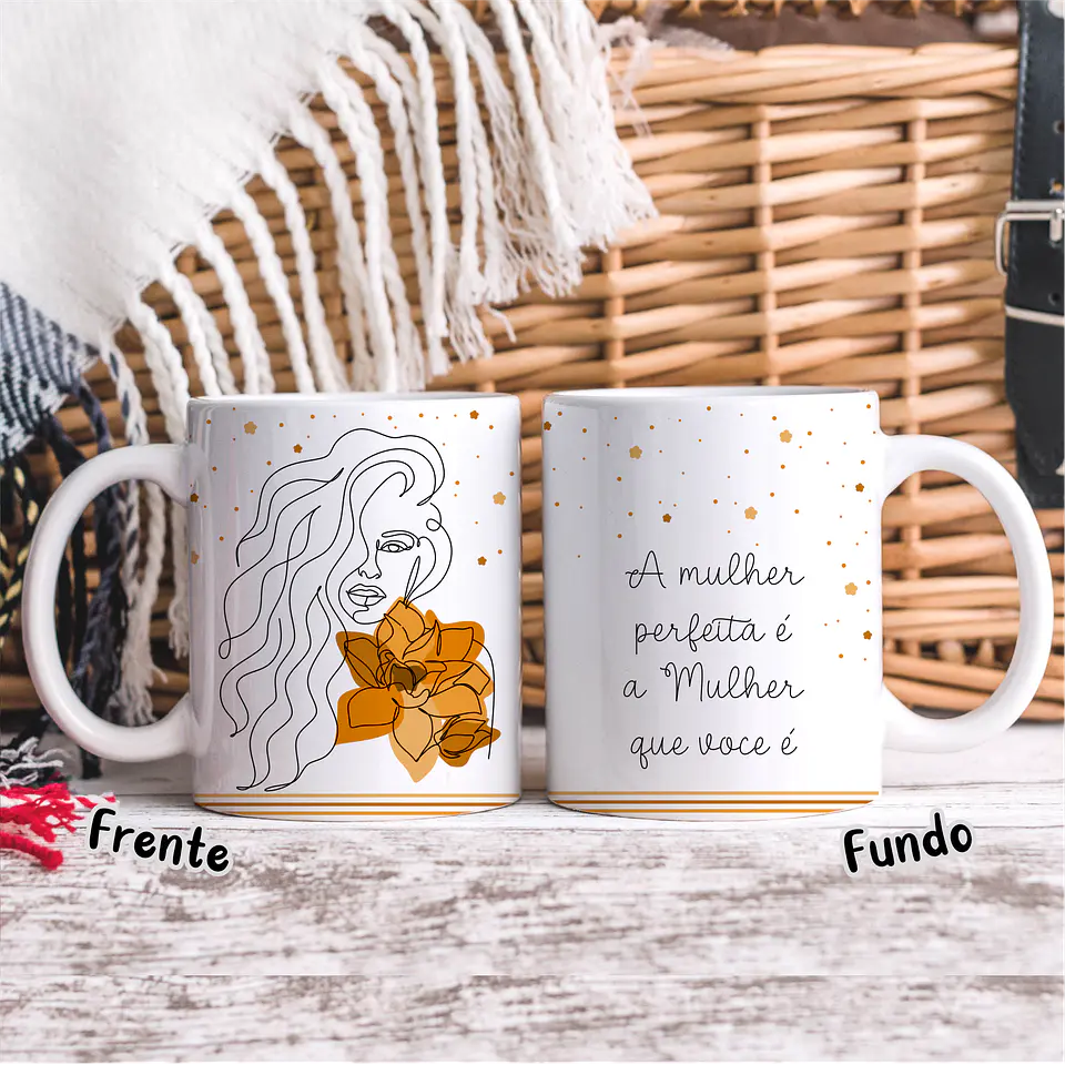 20 Artes para Caneca Dia das Mulheres Linhas Arquivos em Jpg   9