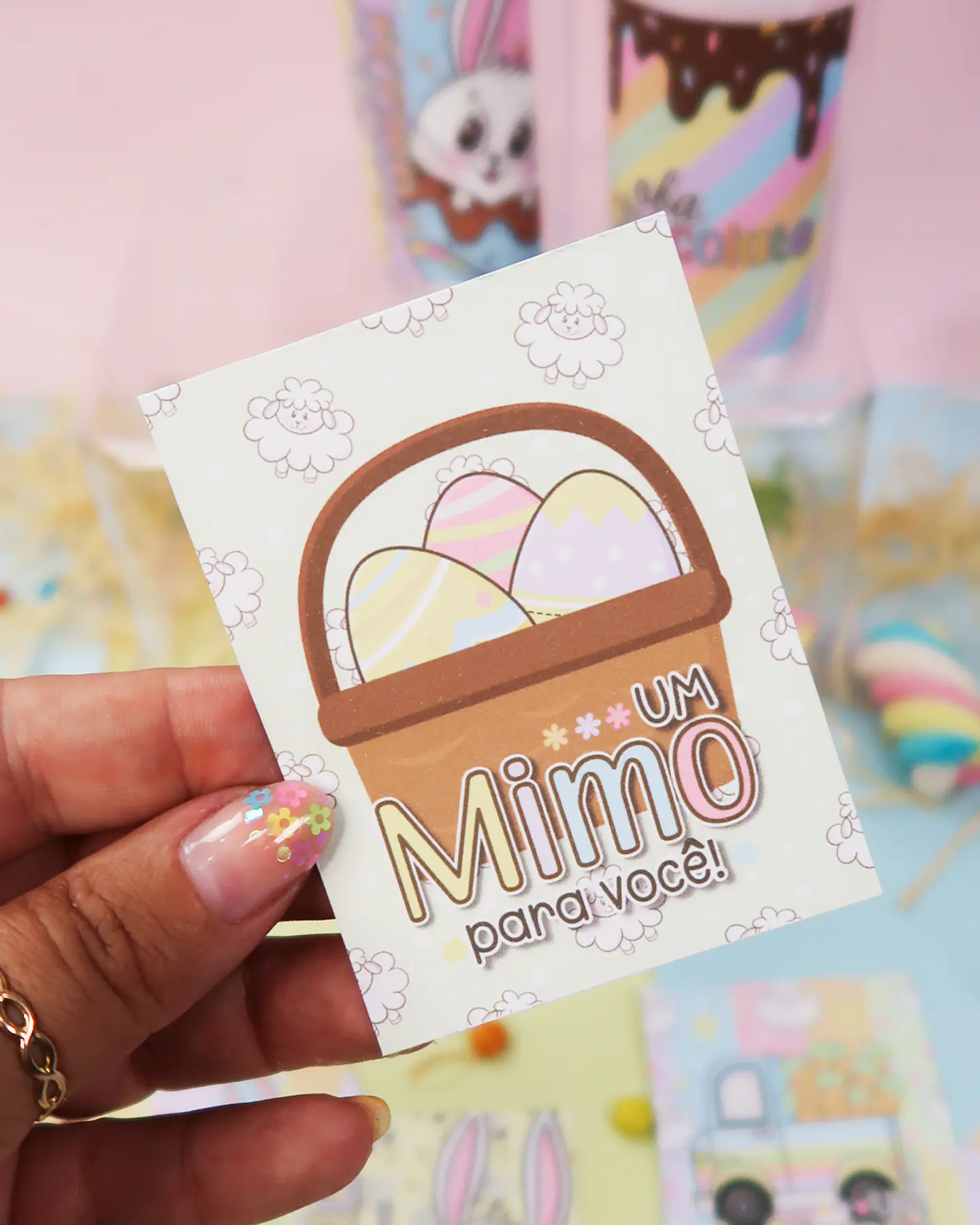 Kit Digital Páscoa Mimos Prontos Arquivos em Png 15