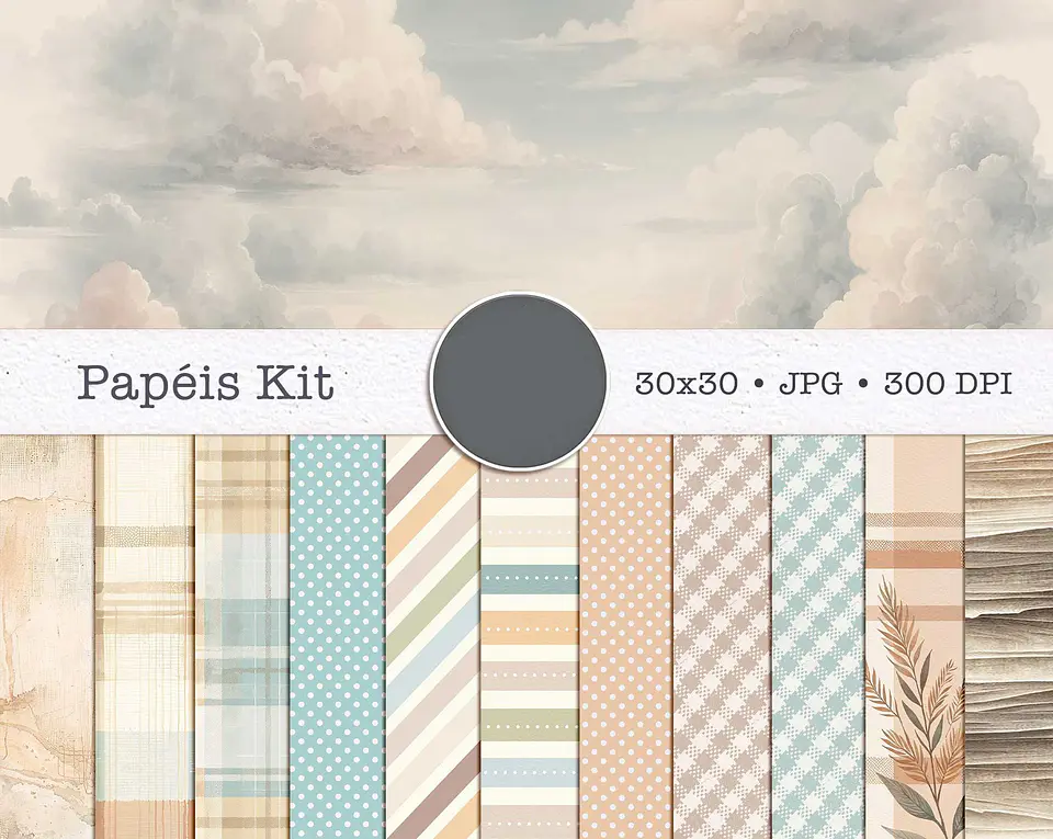 Kit Digital Páscoa Real Arquivos em Png  9