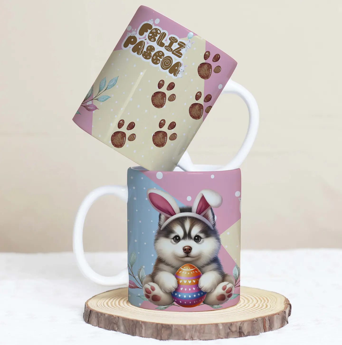 30 Artes para Caneca Páscoa Pets Arquivos em Jpg  18
