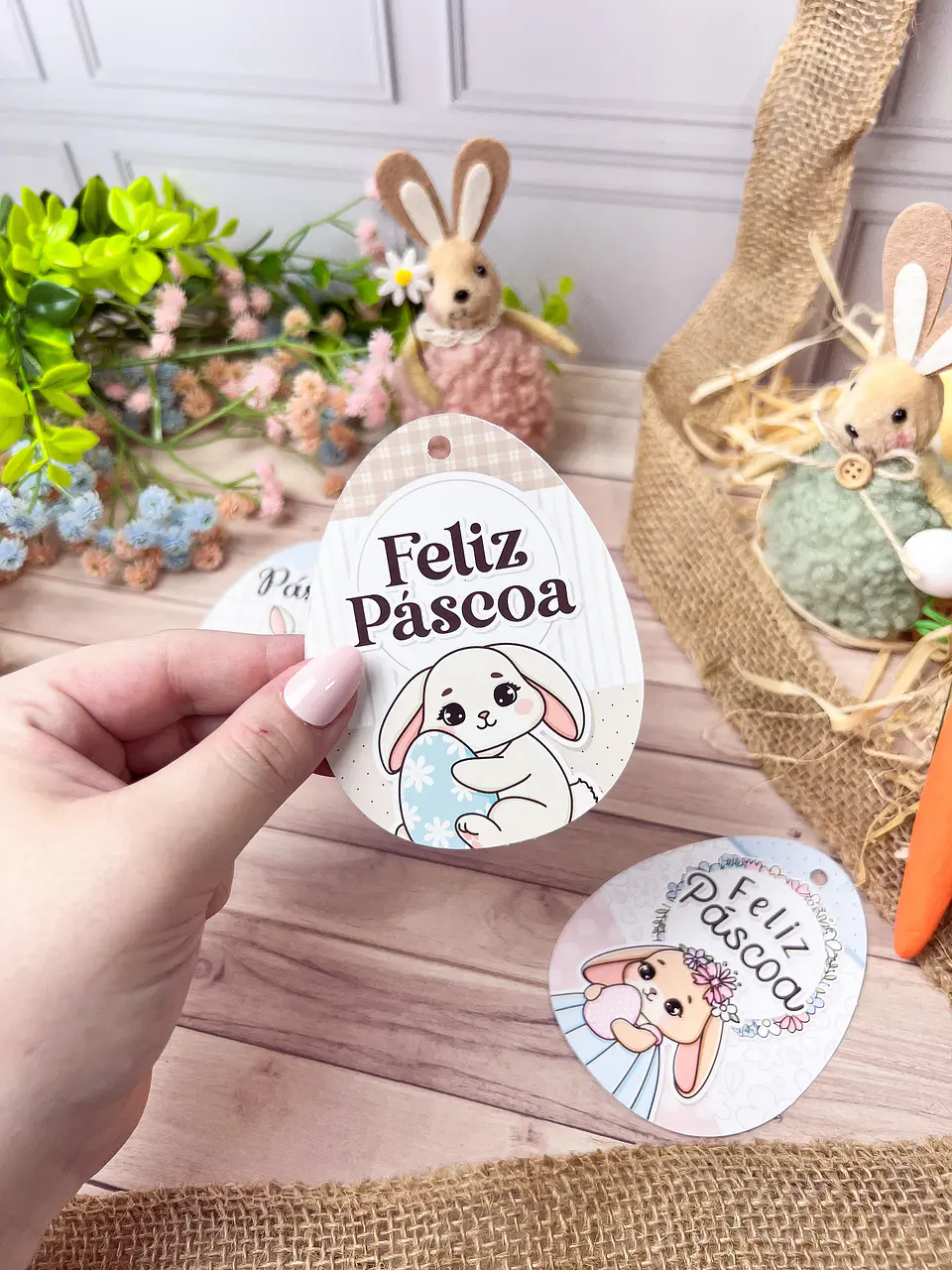 Kit Digital Páscoa Mimos Arquivos em Png  8