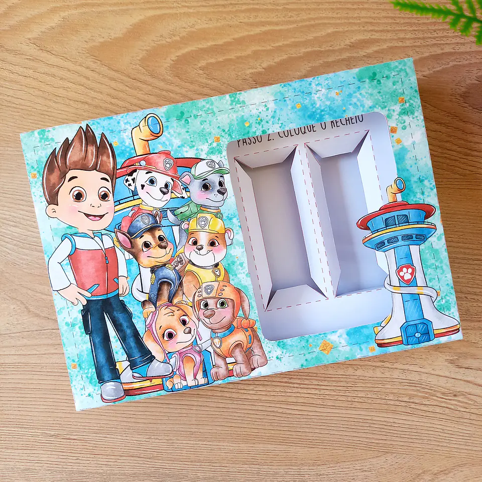 Arquivo para Caixa de Confeiteiro Personagens Páscoa 2024 em Studio 4