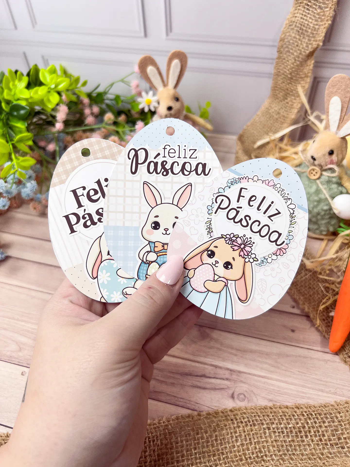 Kit Digital Páscoa Mimos Arquivos em Png  9