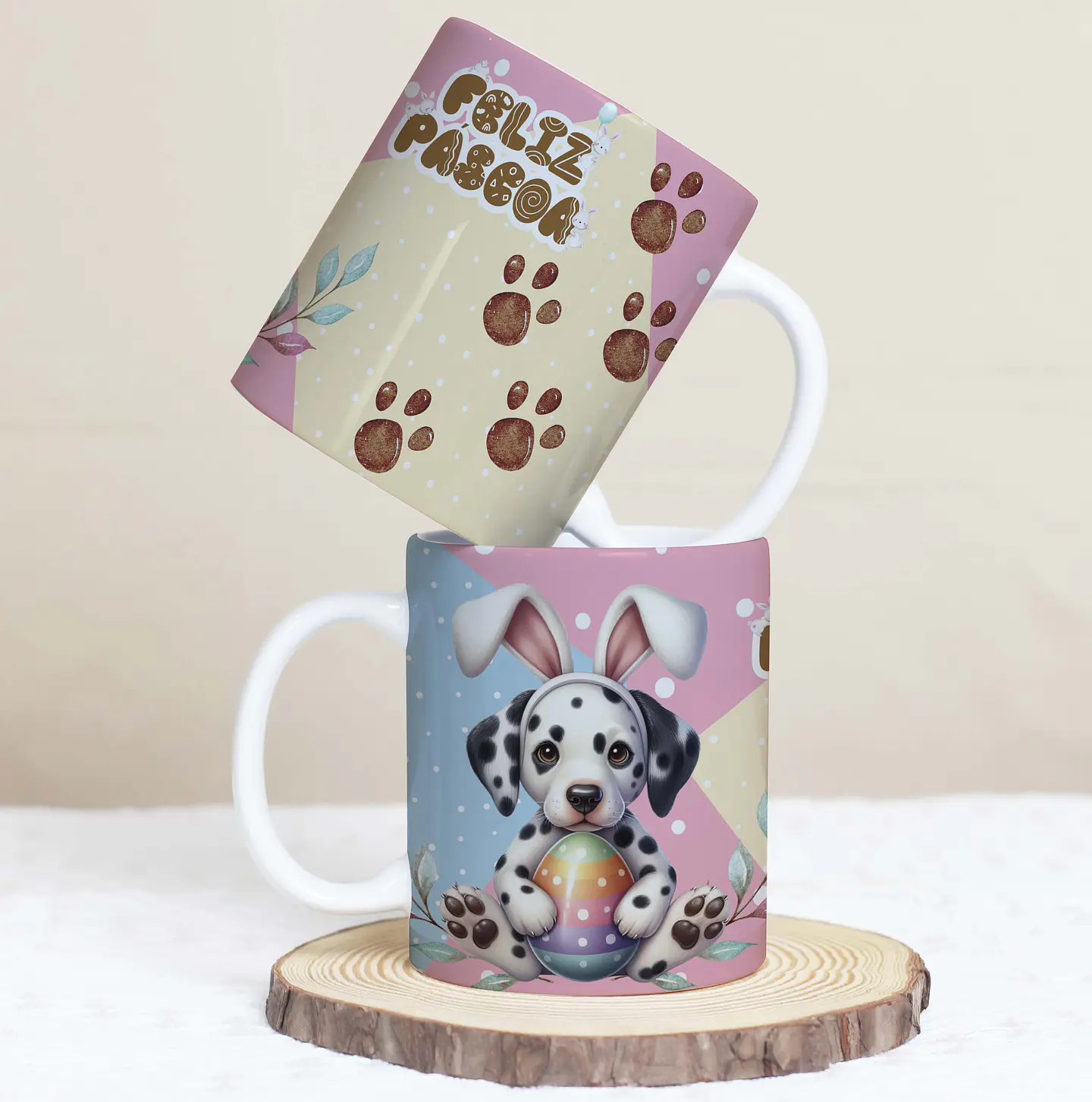 30 Artes para Caneca Páscoa Pets Arquivos em Jpg  22