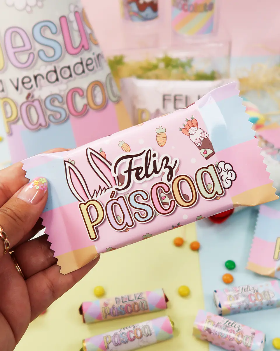 Kit Digital Páscoa Mimos Prontos Arquivos em Png 19