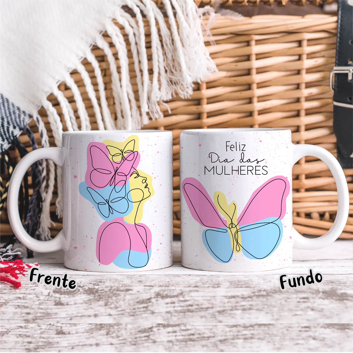20 Artes para Caneca Dia das Mulheres Linhas Arquivos em Jpg   14