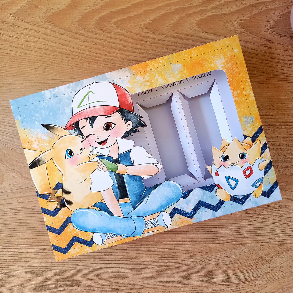 Arquivo para Caixa de Confeiteiro Personagens Páscoa 2024 em Studio 6