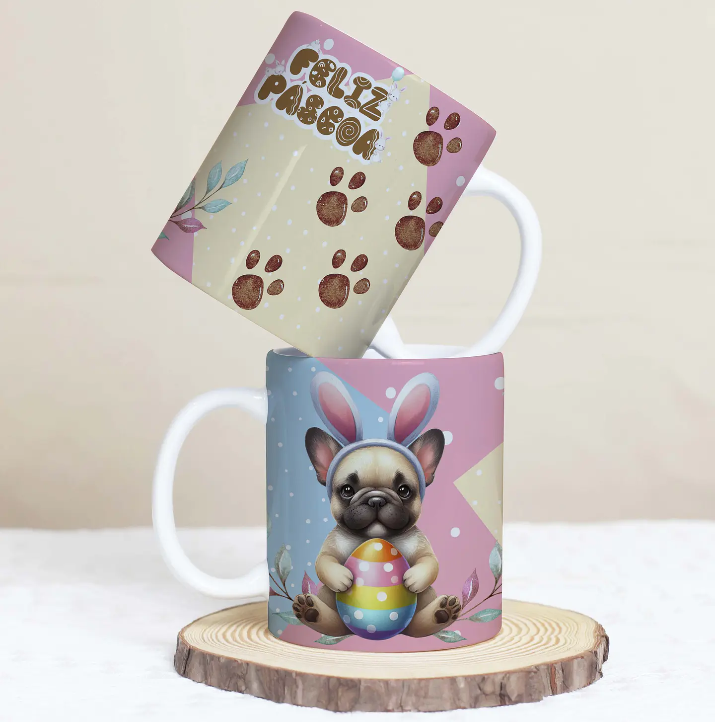 30 Artes para Caneca Páscoa Pets Arquivos em Jpg  27