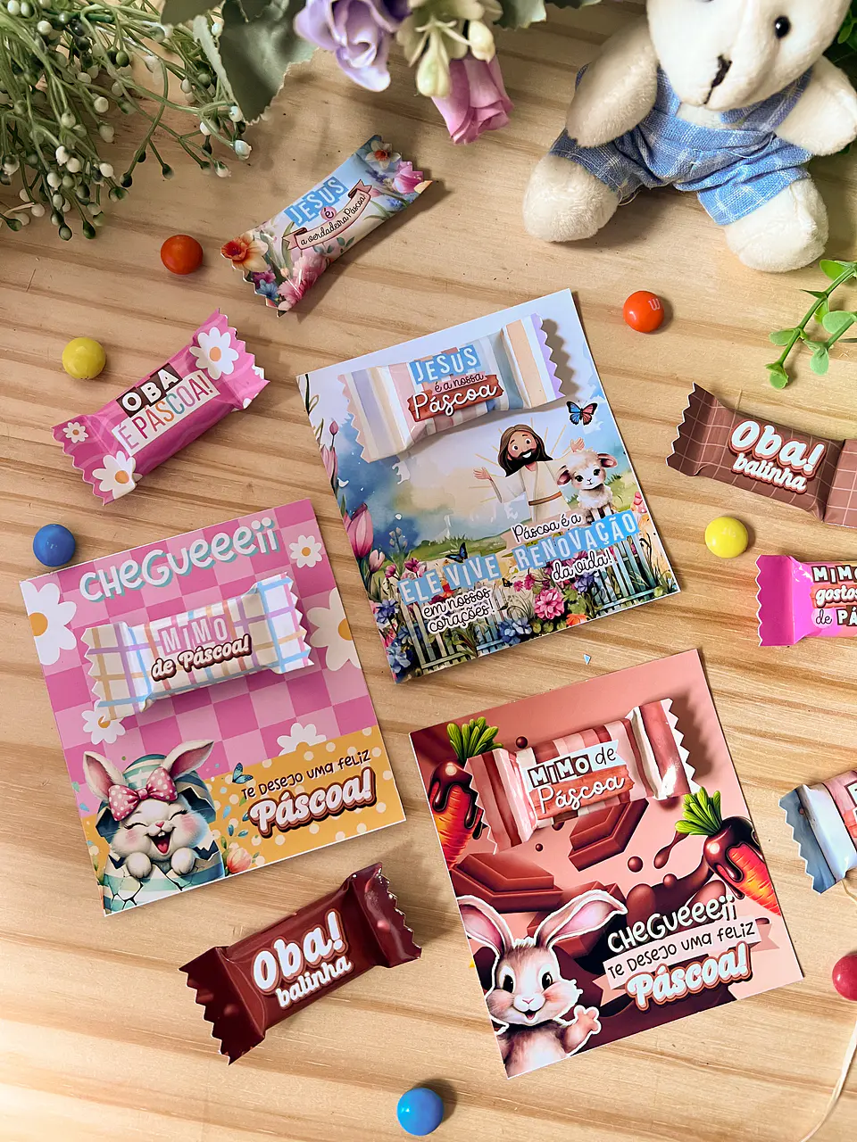 Kit Digital Páscoa 2024 Arquivos em Png  15