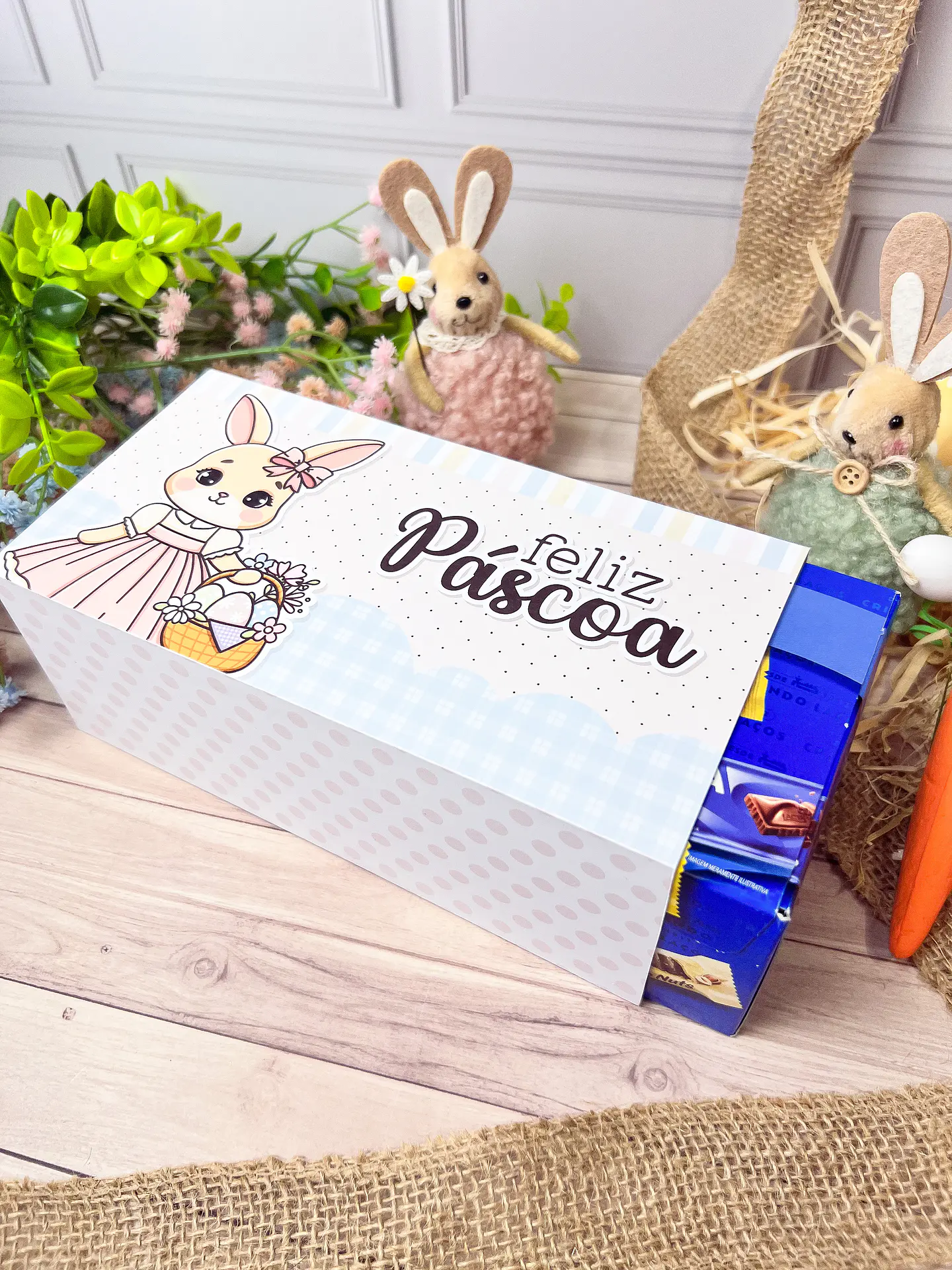 Kit Digital Páscoa Mimos Arquivos em Png  12