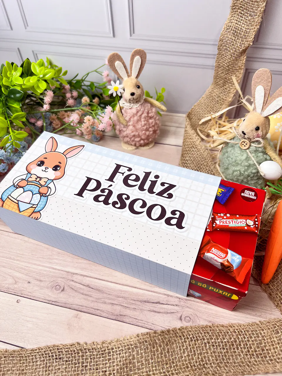 Kit Digital Páscoa Mimos Arquivos em Png  13