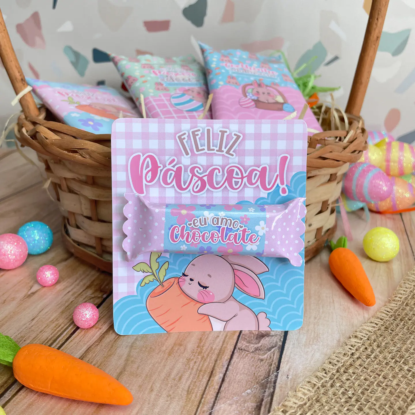 Kit Digital Mimos Páscoa Delicada Arquivos em Png 8