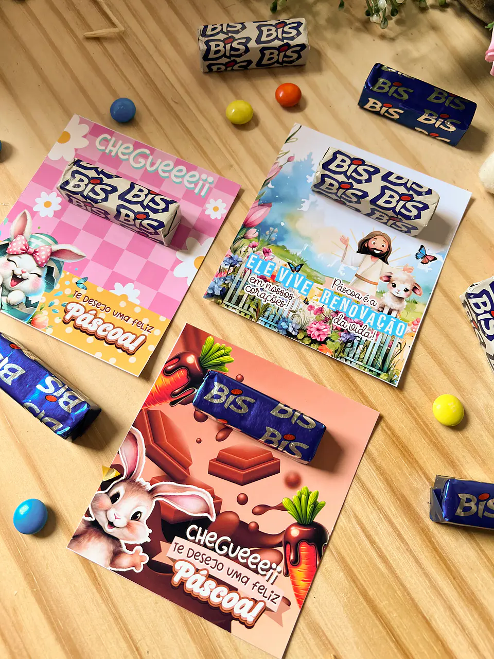 Kit Digital Páscoa 2024 Arquivos em Png  17
