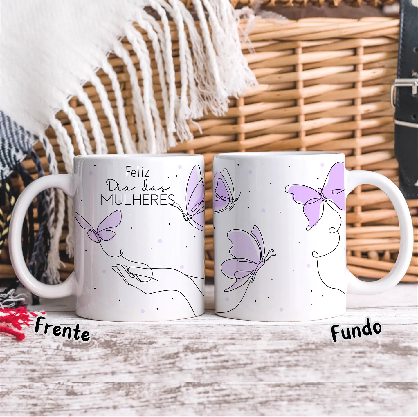 20 Artes para Caneca Dia das Mulheres Linhas Arquivos em Jpg   19