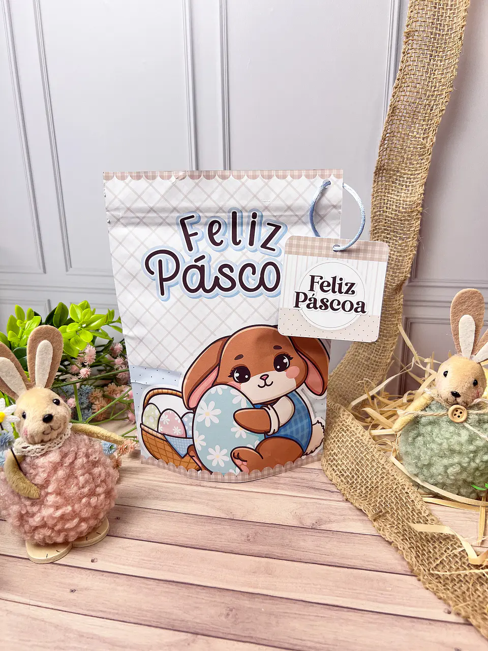 Kit Digital Páscoa Mimos Arquivos em Png  16