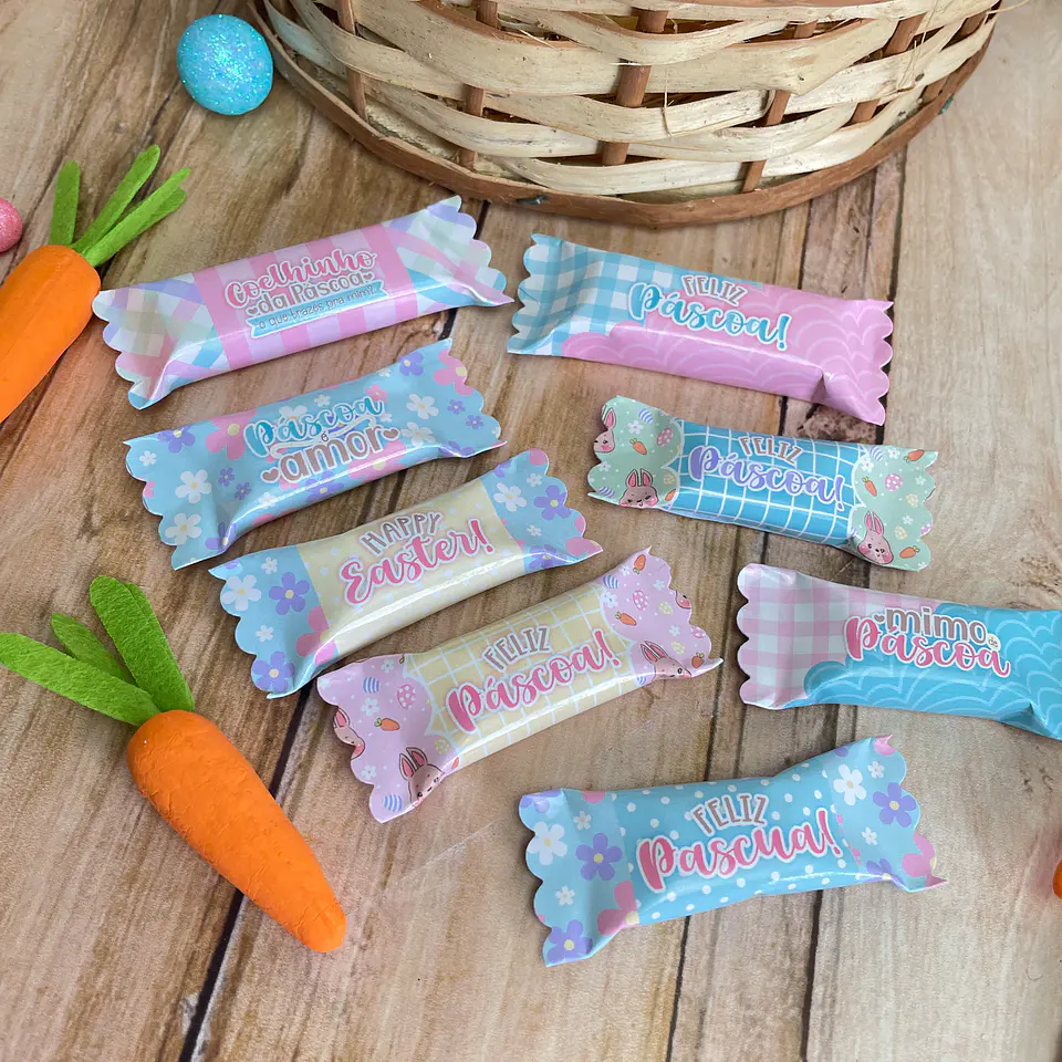 Kit Digital Mimos Páscoa Delicada Arquivos em Png 10