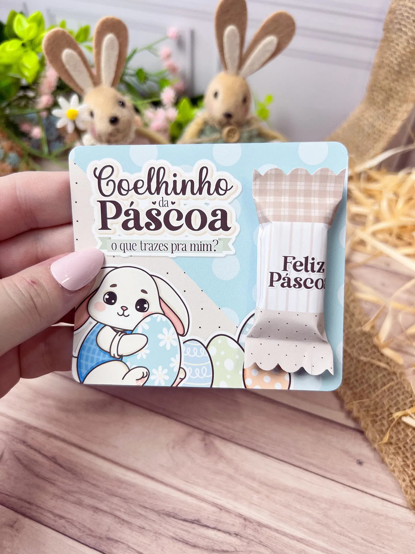 Kit Digital Páscoa Mimos Arquivos em Png  18