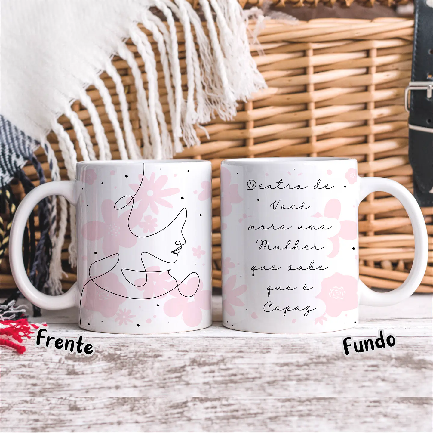 20 Artes para Caneca Dia das Mulheres Linhas Arquivos em Jpg   23