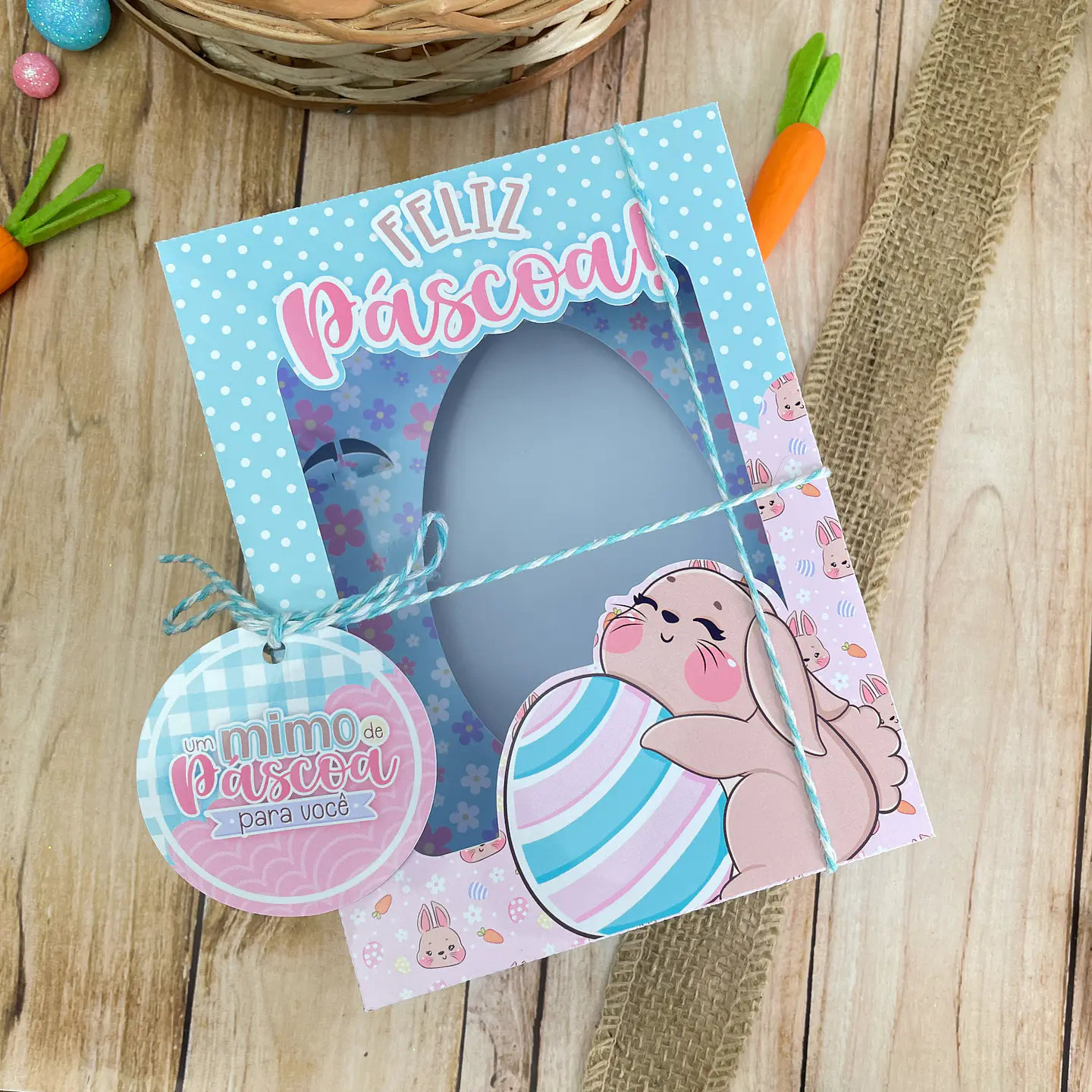 Kit Digital Mimos Páscoa Delicada Arquivos em Png 11