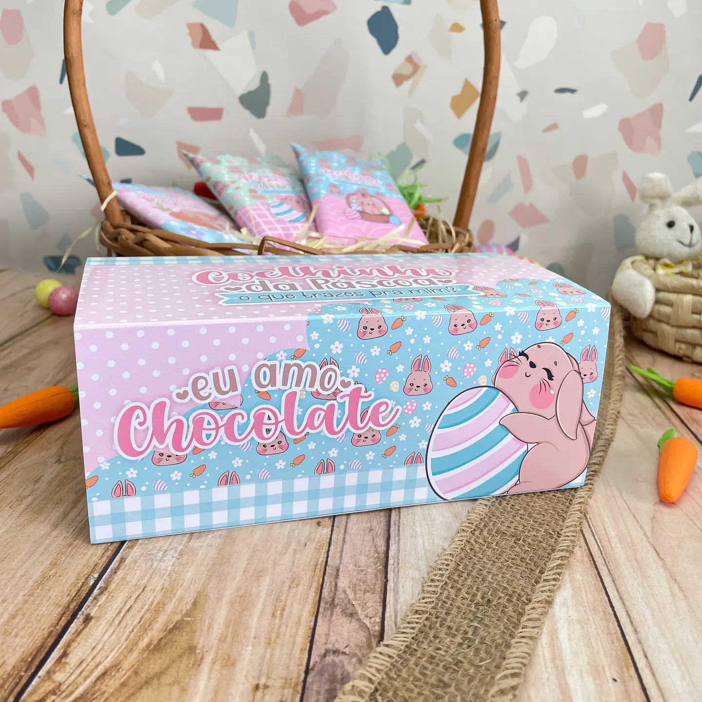 Kit Digital Mimos Páscoa Delicada Arquivos em Png 13