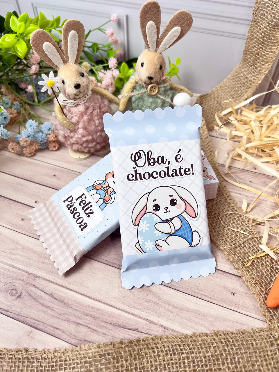 Kit Digital Páscoa Mimos Arquivos em Png  24