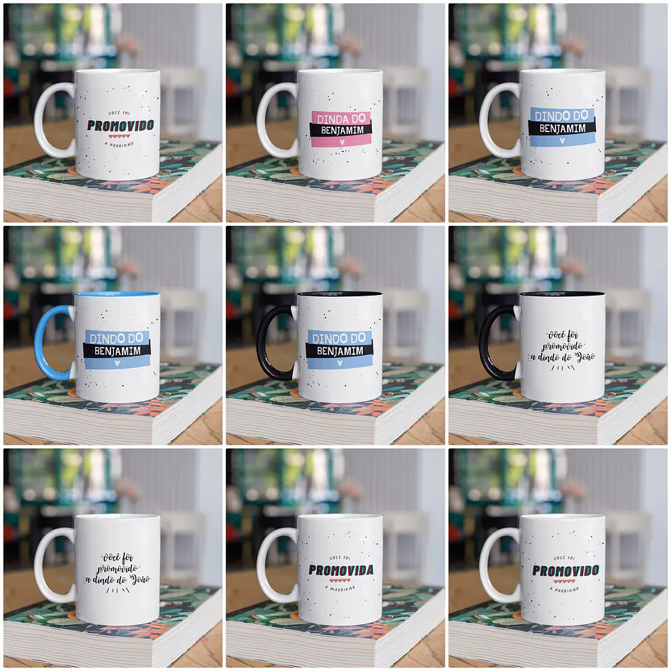 52 Artes para Canecas Dindos e Dindas Arquivos em Jpg  28