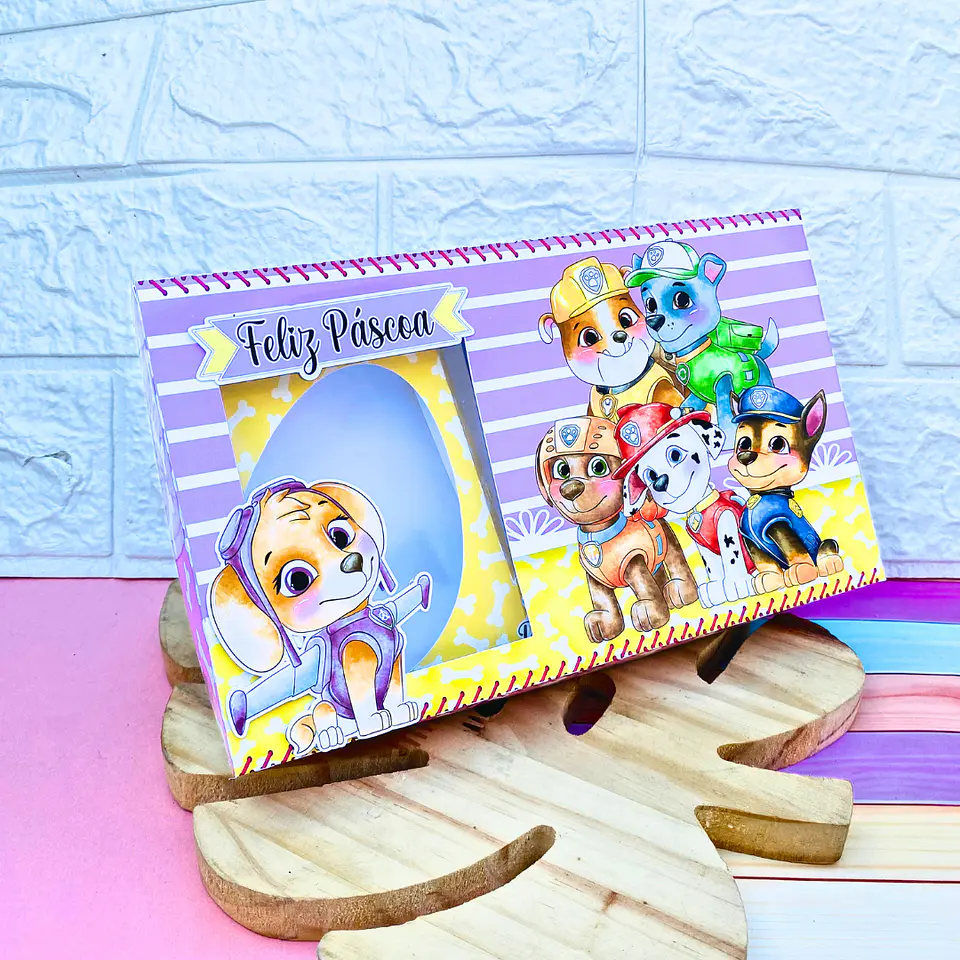 Arquivo para Caixa de Confeiteiro Personagens Páscoa 2024 em Studio 16