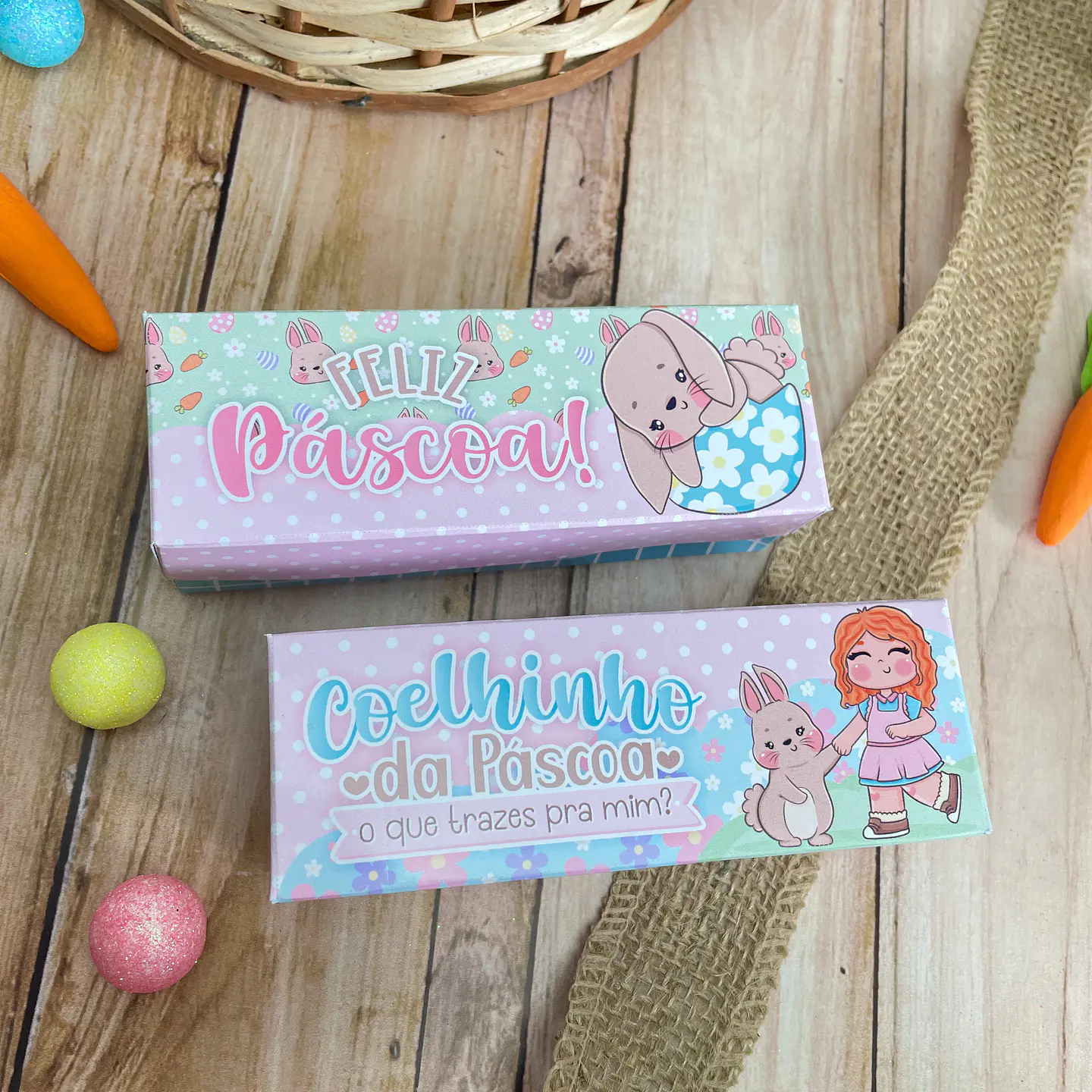 Kit Digital Mimos Páscoa Delicada Arquivos em Png 15