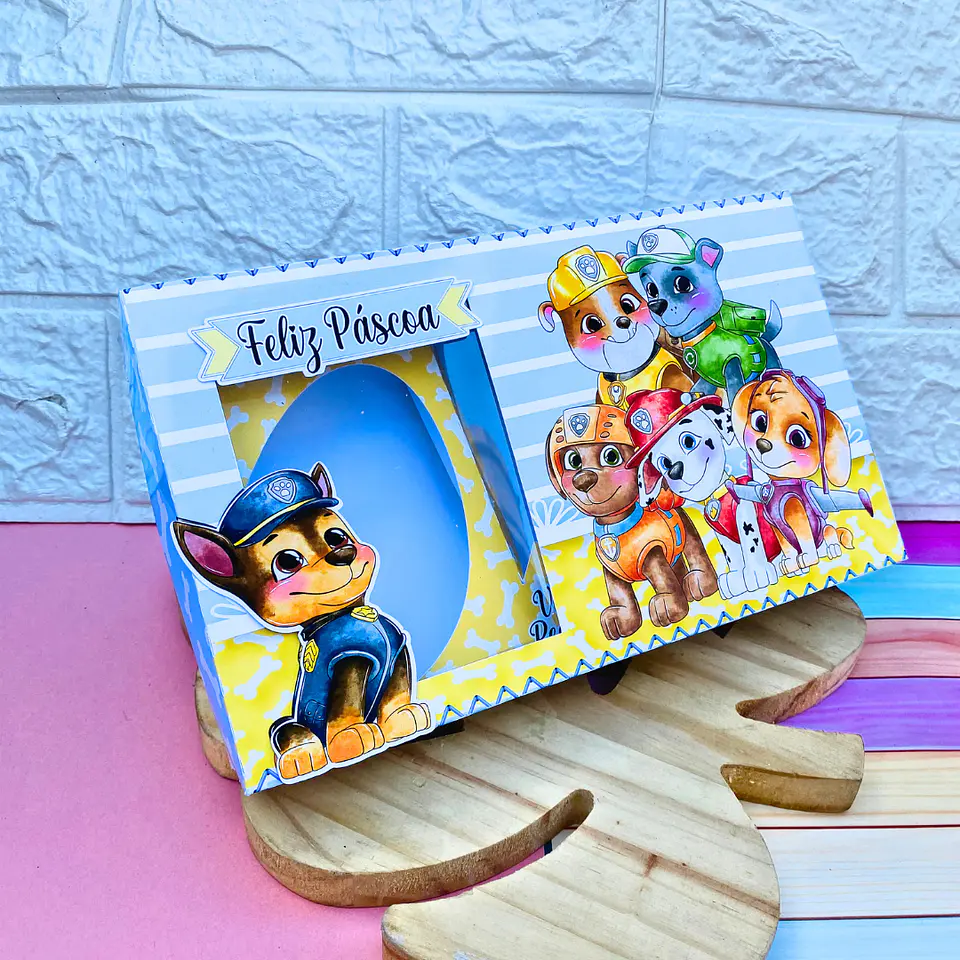 Arquivo para Caixa de Confeiteiro Personagens Páscoa 2024 em Studio 17