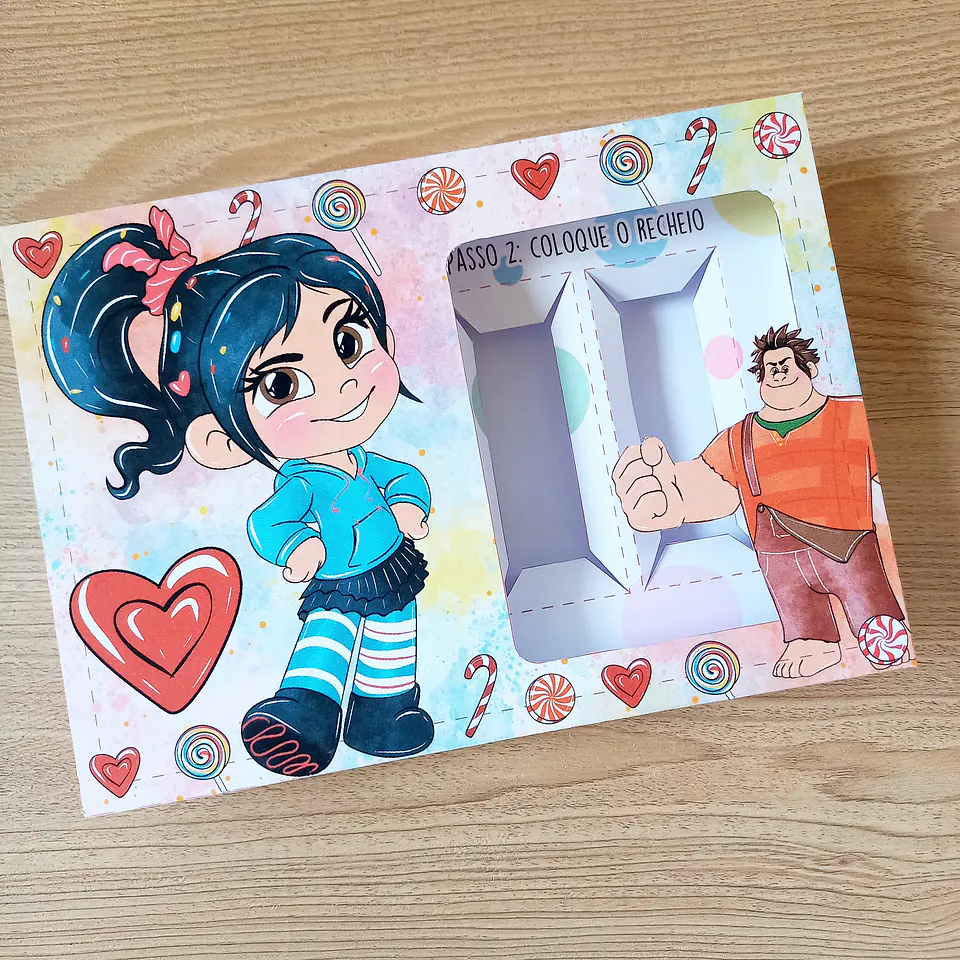 Arquivo para Caixa de Confeiteiro Personagens Páscoa 2024 em Studio 33