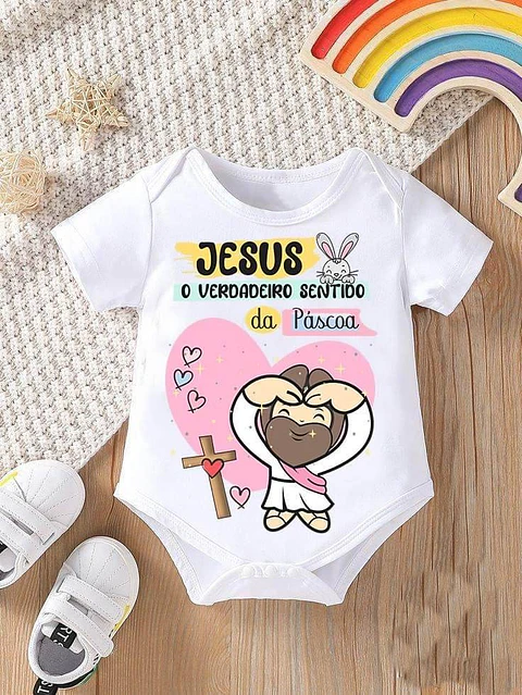 5 Artes para Body Páscoa Arquivos Editável 