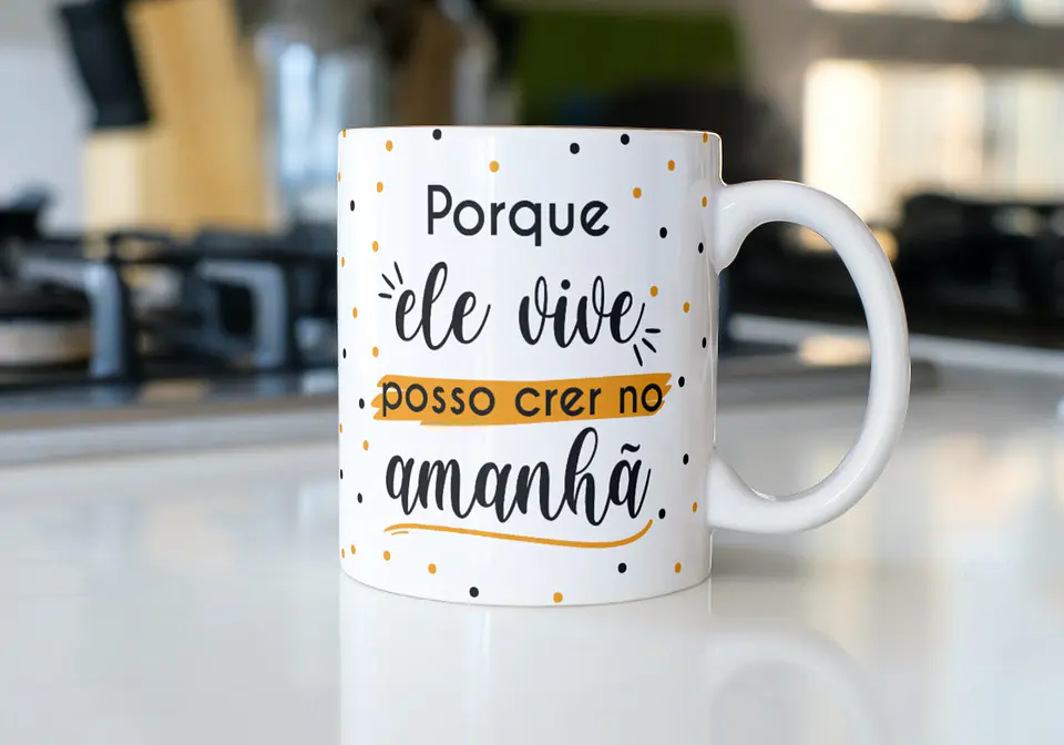 11 Artes para Caneca Páscoa Ele Vive Arquivos em Jpg 5