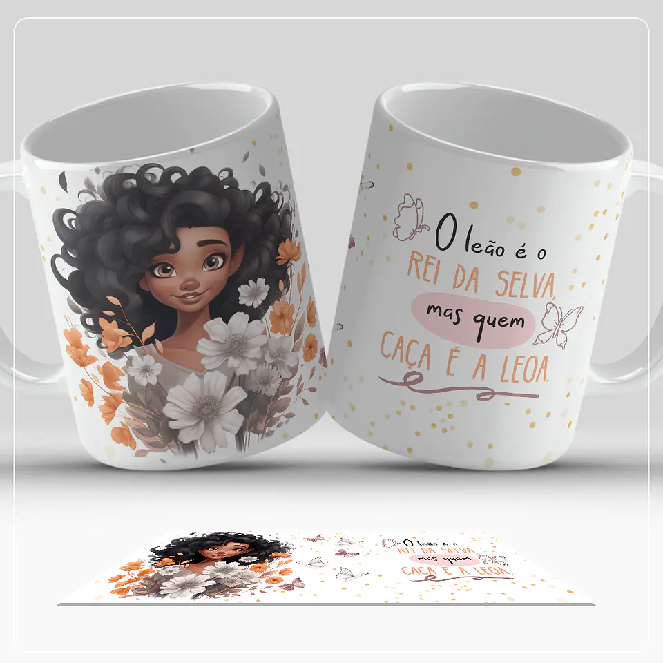 8 Artes para Caneca Empoderamento Feminino Arquivos em Jpg  3