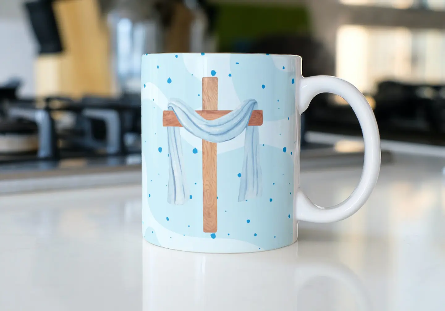 11 Artes para Caneca Páscoa Ele Vive Arquivos em Jpg 8