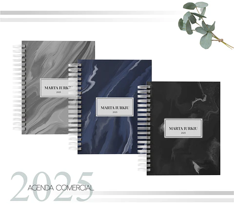 Arquivo Agenda Comercial Datado 2025 em Pdf  