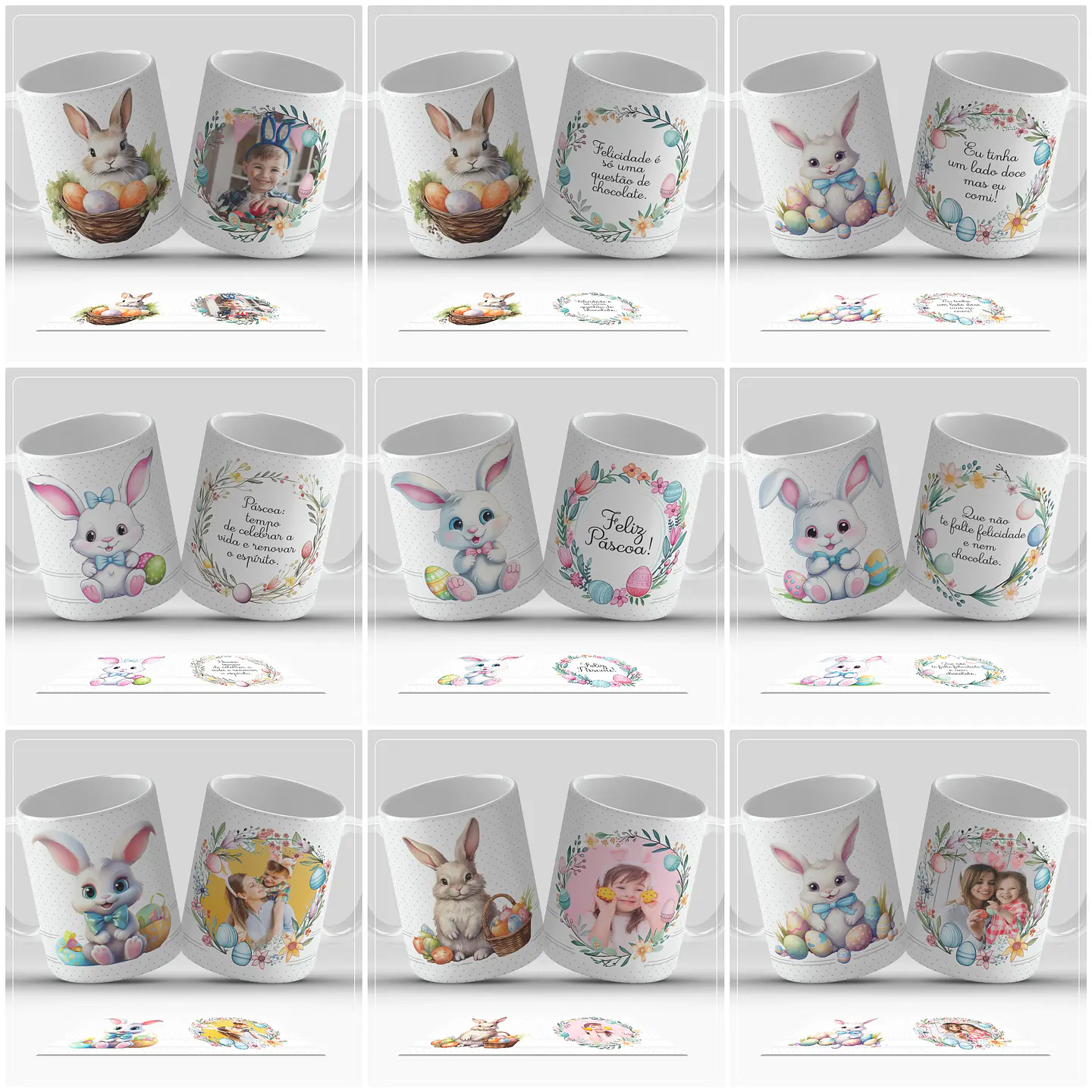 34 Artes para Caneca Páscoa Arquivos em Jpg 4