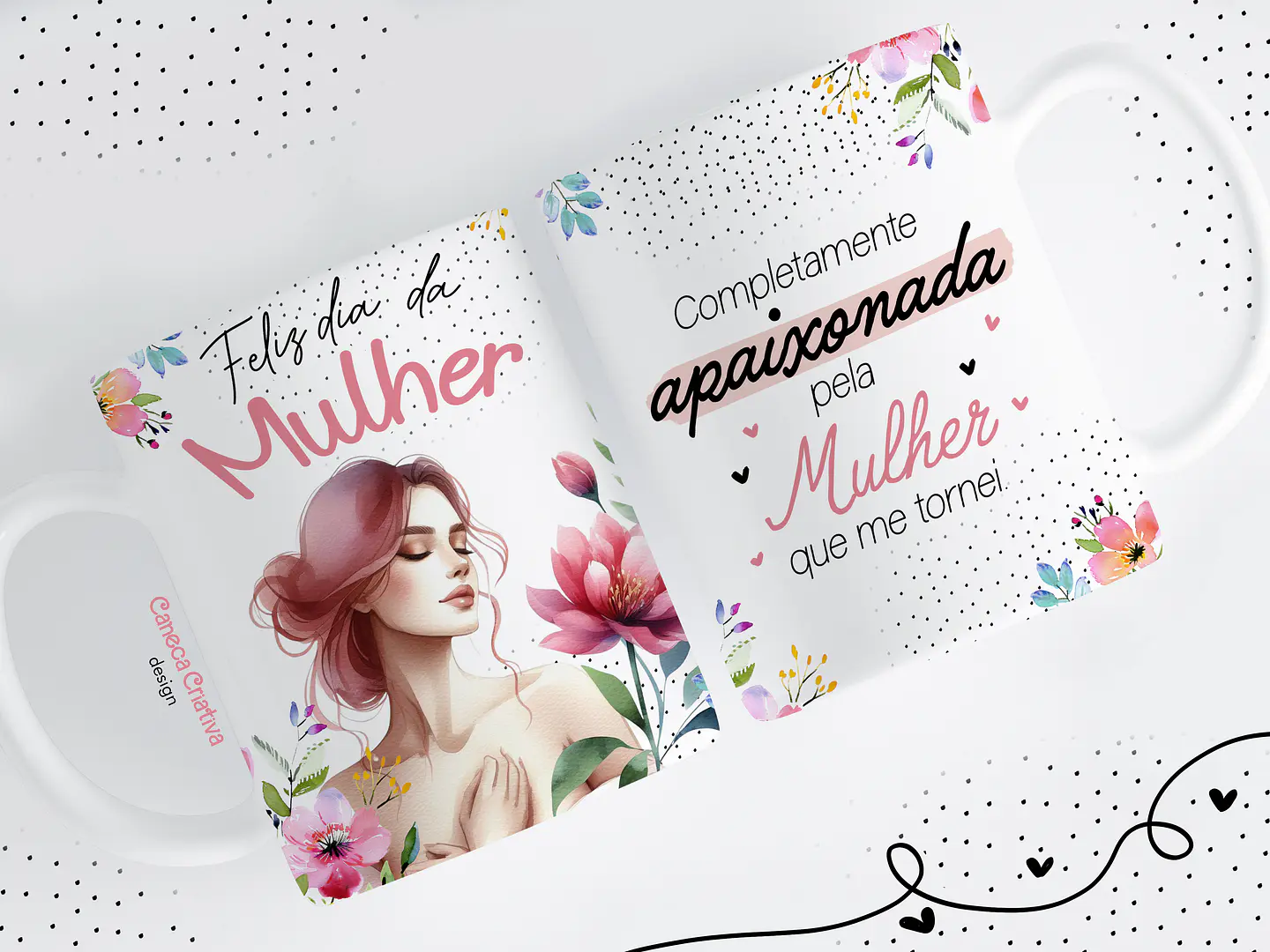 12 Artes para Caneca Dia das Mulheres Arquivos em Jpg 11