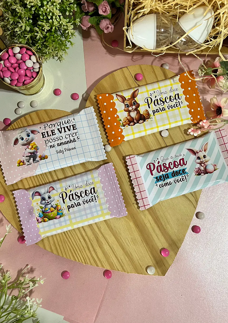 Kit Digital Mimos Páscoa Arquivos em Png 3