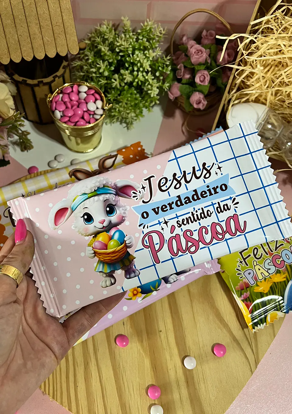 Kit Digital Mimos Páscoa Arquivos em Png 5