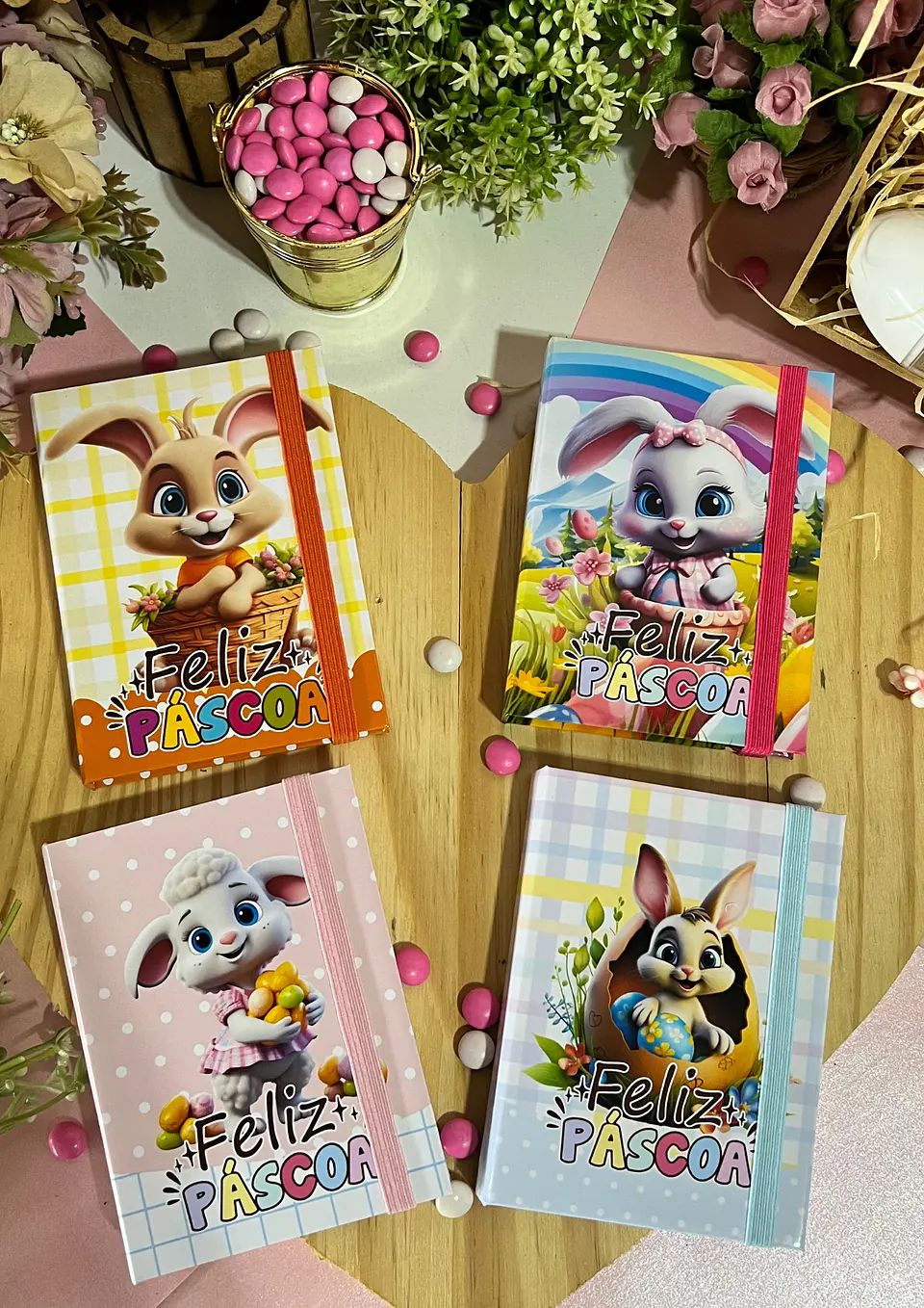 Kit Digital Mimos Páscoa Arquivos em Png 6