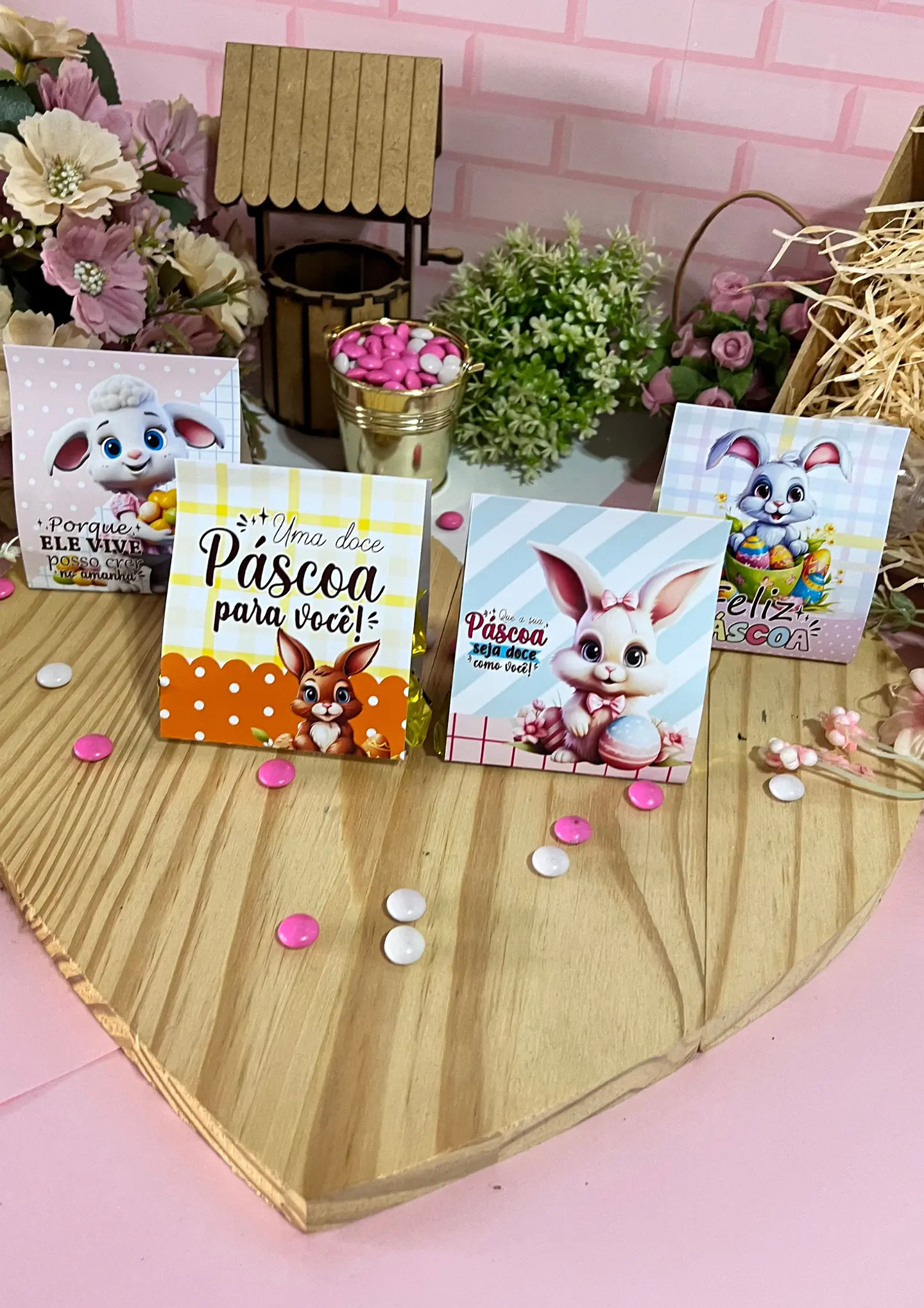 Kit Digital Mimos Páscoa Arquivos em Png 8