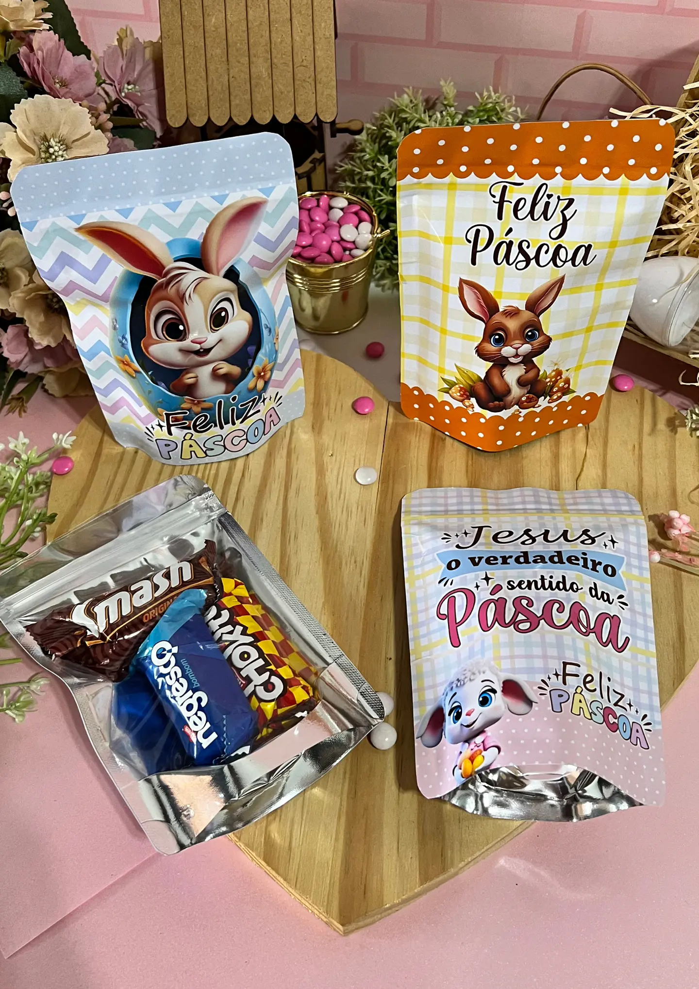 Kit Digital Mimos Páscoa Arquivos em Png 10