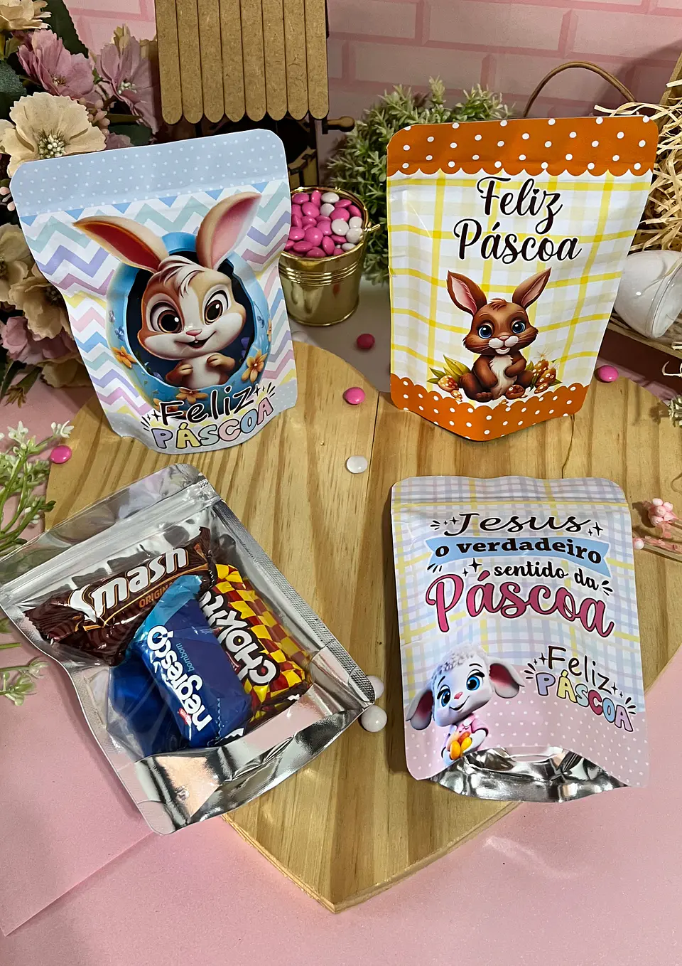 Kit Digital Mimos Páscoa Arquivos em Png 10